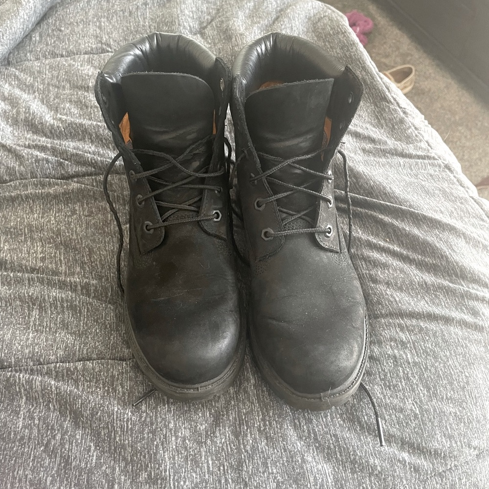Timberland black boots